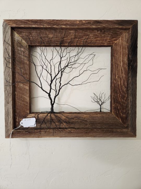 #24 Wire tree & landscape $250 - Wire Tree Designs by J Holt ...