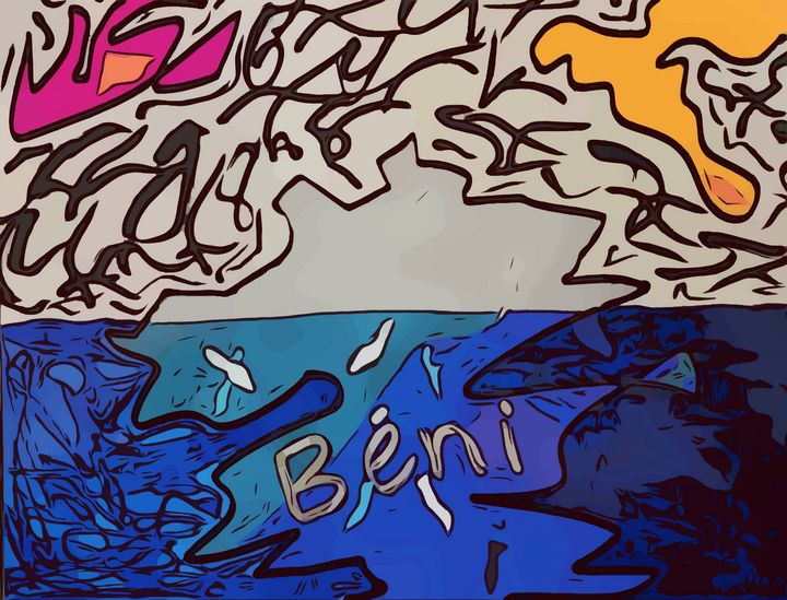 Iceberg Feelings (Blessed In French) Esprit Rêveur Paintings