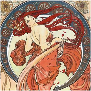 Alfons Mucha  „The Arts-Dance „