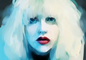Courtney Love - Hole - Digital Art - Chloe Tulloch - Digital Art