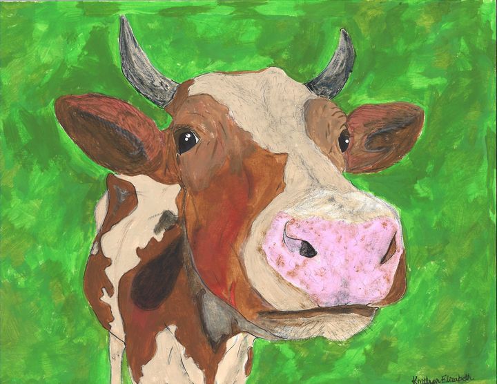 Cows Jersey Cow Jersey Cow Art Print Jersey Dairy Cow 