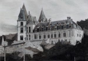 Le Château de Durbuy - ΠR Dessins