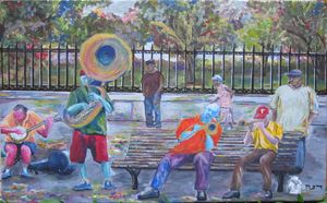 the colours of the music