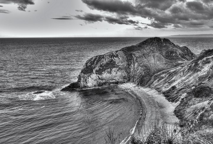 Lonely Cove Monochrome - JT54Photography - Photography, Landscapes ...