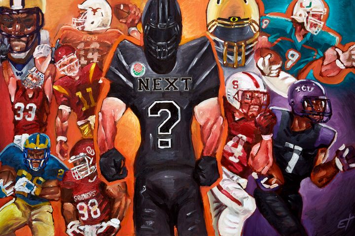 Patrick Mahomes - The Art of Jason Wilcox - Paintings & Prints, Sports &  Hobbies, Football - ArtPal