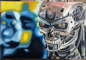 Terminator t800 - Tattuzice - Digital Art, Entertainment, Movies, Science  Fiction Movies - ArtPal