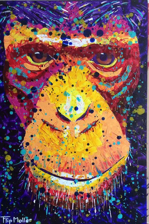 Monkey face - Flip Moller