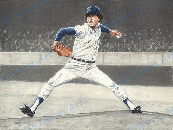 Spencer Turnbull No Hitter LE Print - ABS Sports Art & ABS Wood
