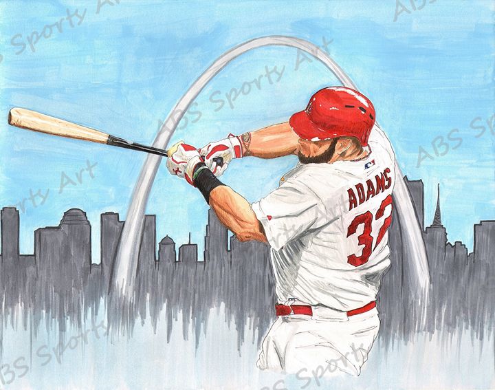 11x14 autograph print of St Louis Cardinals Yadier Molina