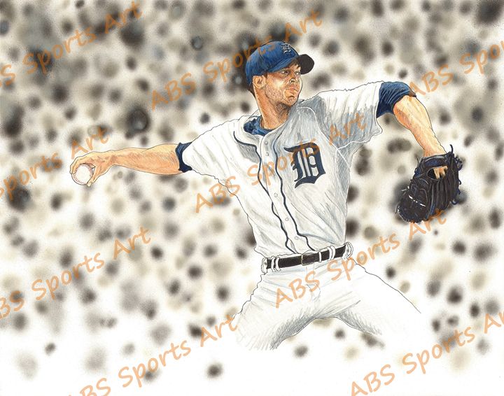 Lance Parrish Fine Art Print - ABS Sports Art & ABS Wood Works - Paintings  & Prints, Sports & Hobbies, Baseball - ArtPal