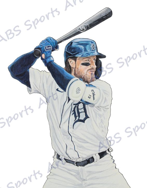 Yadier Molina 11 x 14 in. Print - ABS Sports Art & ABS Wood Works