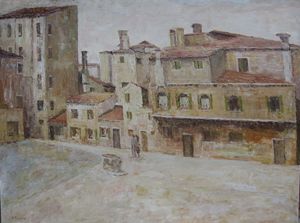 Il Campo della Maddalena,Venice 1930