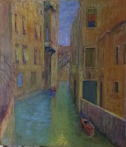 "Il Rio degli Albrizzi" Venezia 1930