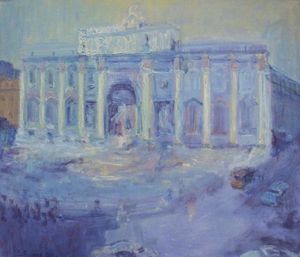 "Fountain di Trevi" Roma
