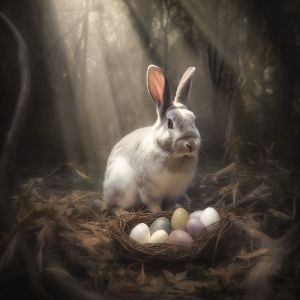 Ascii-Art Rabbit - Mina Nakamura - Digital Art, Animals, Birds, & Fish,  Rabbits - ArtPal
