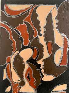 Doggy style - Reeds gallery - Paintings & Prints, Abstract