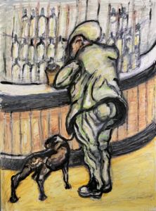 Doggy style - Reeds gallery - Paintings & Prints, Abstract