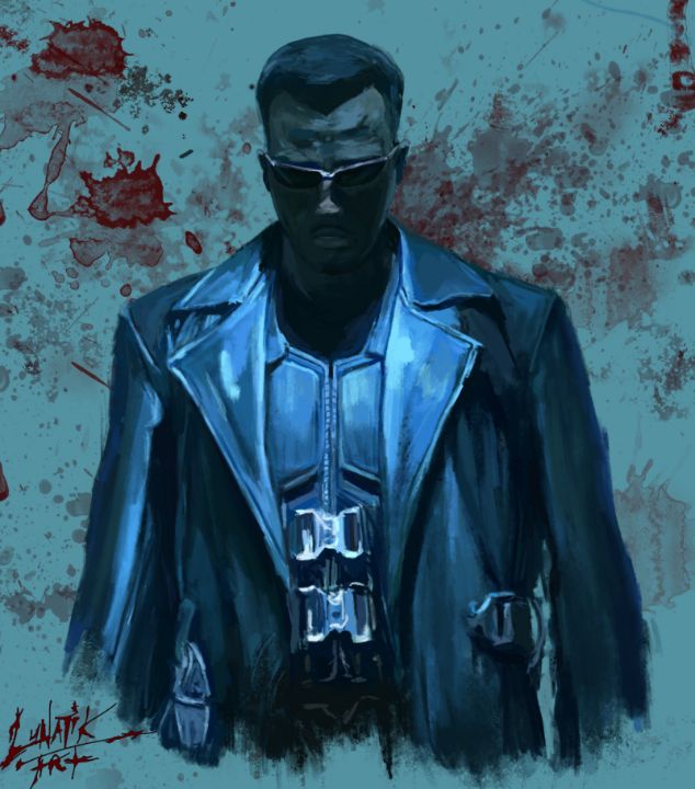 Blade - Art Of Lunatik - Digital Art, Entertainment, Movies, Horror ...