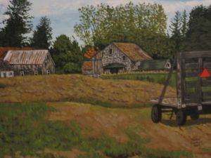 Haying in Benton Maine