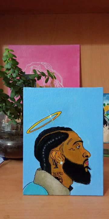 Nipsey Hussle - Canvases by Tanu