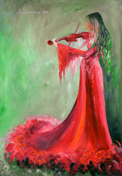 "Melody in Red" - Mihaela Ionescu