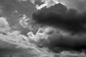 nuage gris