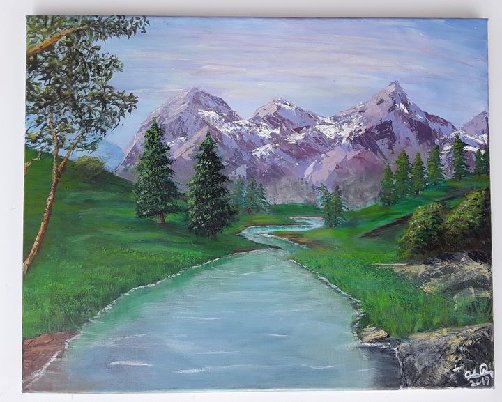 Emerald Spring - Josiah Ray Scenic Art