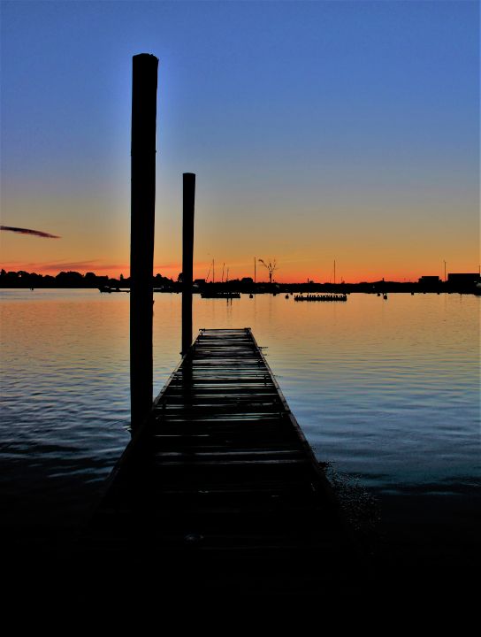 Sunrise at the Boat Dock - Patrick Aubuchon Photographer