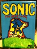 Sonic The Hedgehog Painting