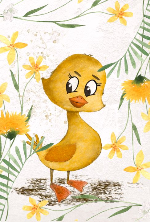Baby Duck Watercolor Stock Photos - Free & Royalty-Free Stock Photos from  Dreamstime