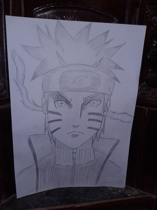 naruto, realista, Pencil Sketch 