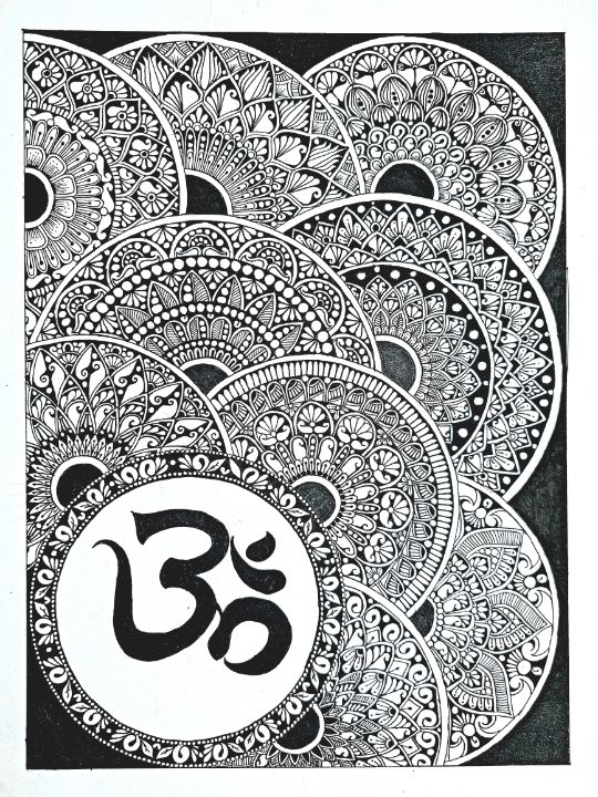 Authentic Indian Mandala Art - Megha Chitare - Paintings & Prints