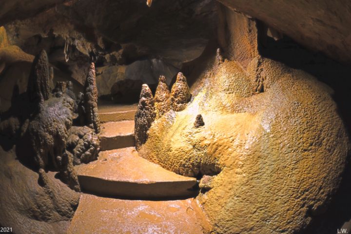 Tuckaleechee Caverns Rock Formation - Lisa Wooten Photography
