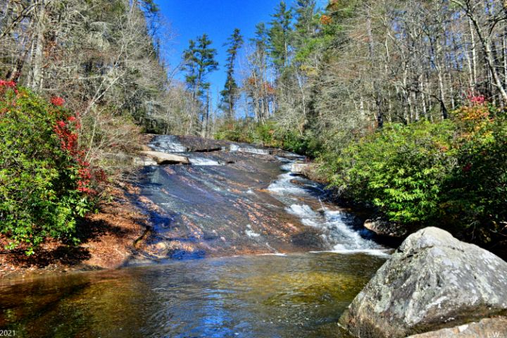 Sliding Rock Dupont State Forest - Lisa Wooten Photography