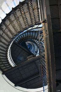 The Spiral Stairs At Hunting Island
