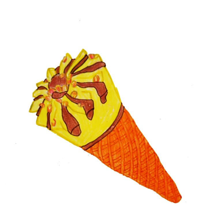 Icecream Cone Drawing At Getdrawings - Sketch Of Ice Cream - Free  Transparent PNG Clipart Images Download