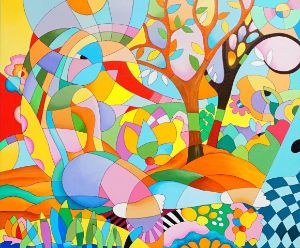 Abstract - Colors of Hope