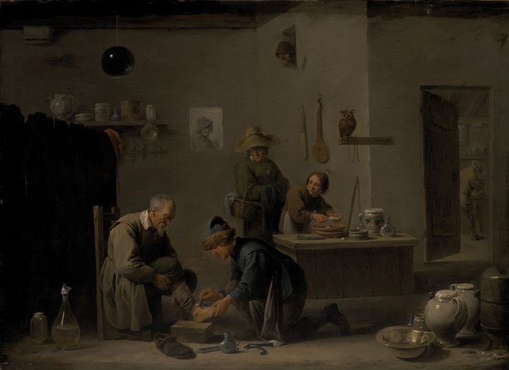David Teniers the Younger~At the Vil - Old master