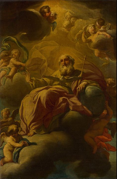 Domenico Antonio Vaccaro~God the Fat - Old master
