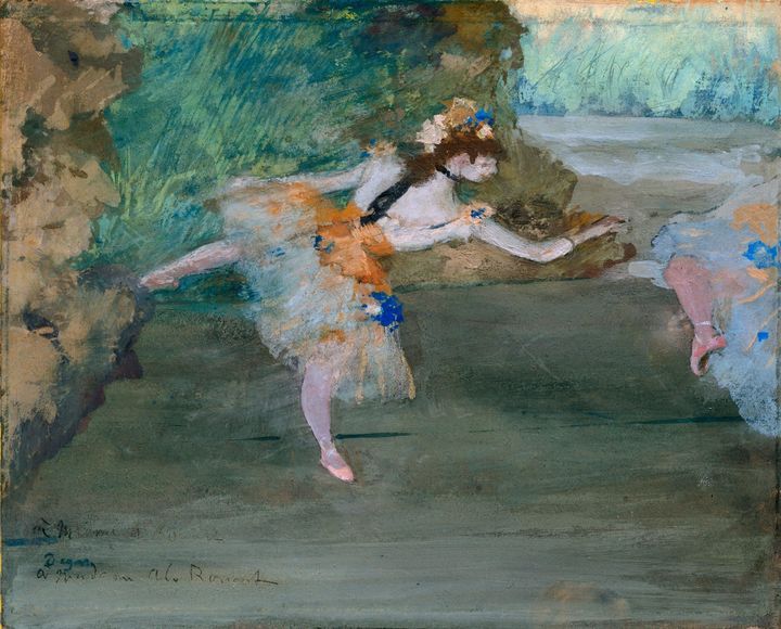 Edgar Degas~Dancer Onstage - Old master - Paintings & Prints, Ethnic ...