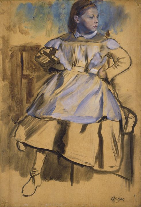Edgar Degas~Giulia Bellelli - Old master