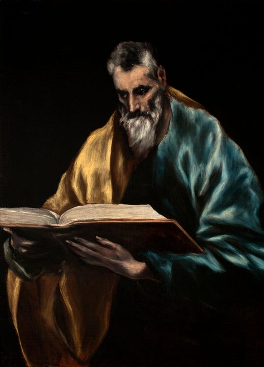 El Greco~St. Simon - Old master