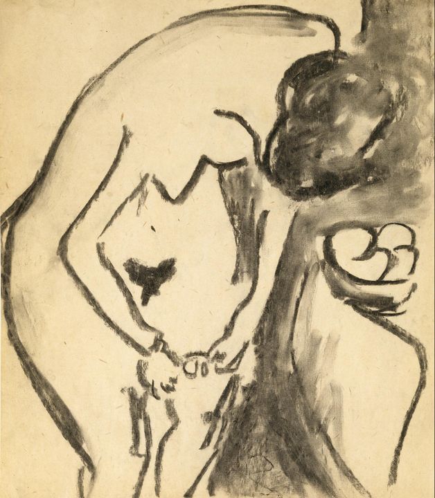 Ernst Ludwig Kirchner~Nude - Old master