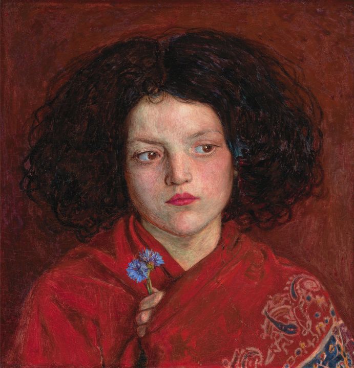 Ford Madox Brown~The Irish Girl - Old master