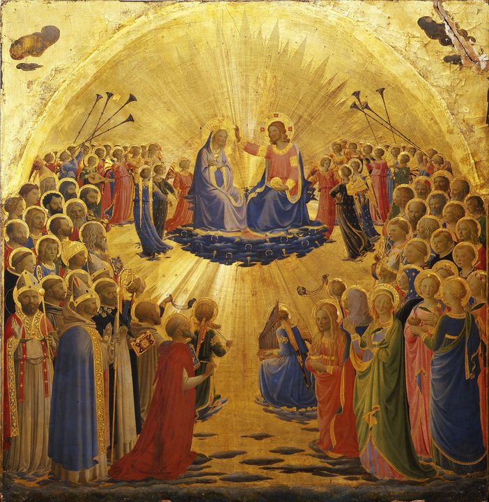 Fra Angelico~Coronation of the Virgi - Old master