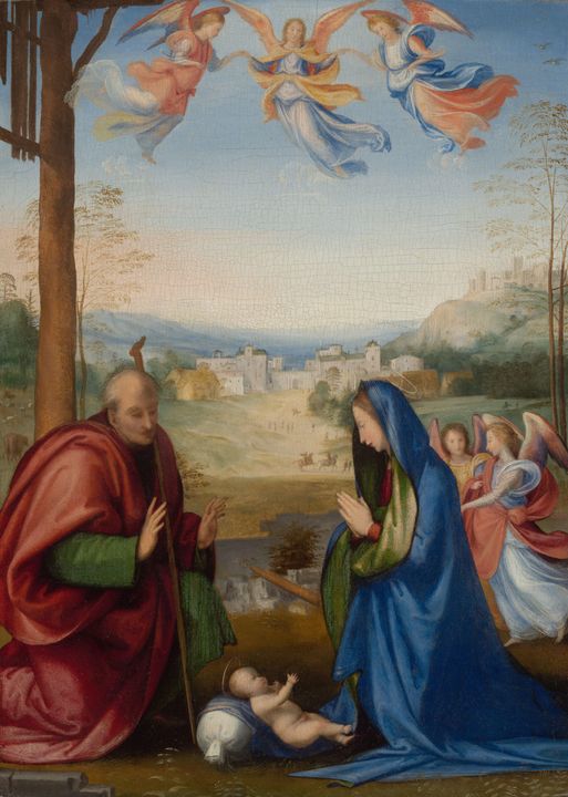 Fra Bartolomeo~The Nativity - Old master
