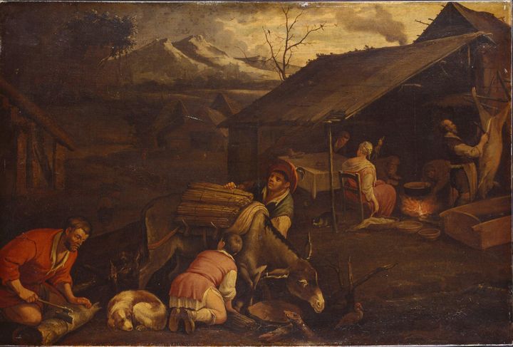 Francesco Bassano the Younger~Winter - Old master