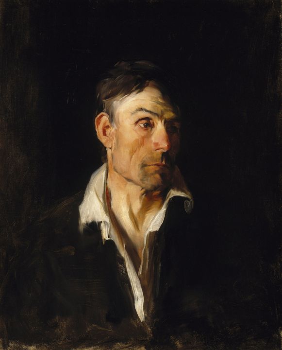 Frank Duveneck~Portrait of a Man (Ri - Old master - Paintings & Prints ...