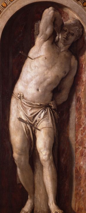 Paolo Veronese~Saint Sebastian - Old master