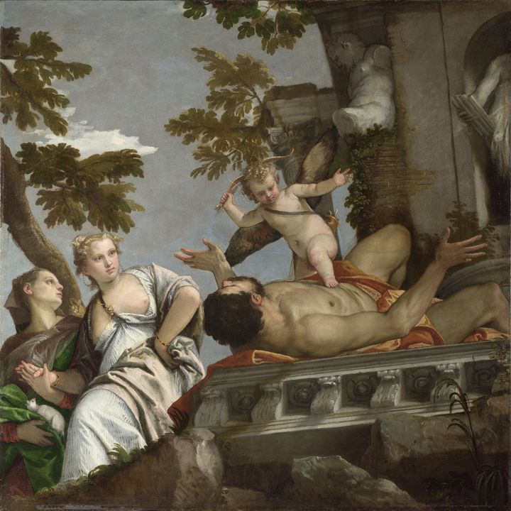 Paolo Veronese~Scorn - Old master